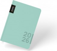 Diář A5 denní 2026 PASTELINI zelená