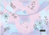 Psaníčko s drukem A4 s tiskem Kolibřík