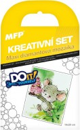 Kreativn set - maxi diamantov mozaika myka - zvtit obrzek