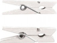 Kolíček dřevo 3,5cm//24ks bílý 2221737