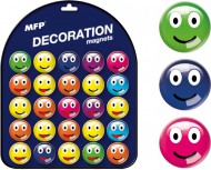 Magnet dekorační kulatý 3,5cm mix č.10 4200284