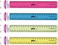 Pravítko 200 mm COLOURS 5310113