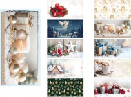 Dopisní obálka DL 170g/m2 vánoční (mix) 5550382