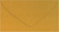 Dopisní obálka metallic 120g DL 110x220mm - zlatá 