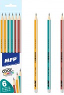 Tužka č.1,2,3 set 6ks mix 6200175