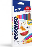 Pastelky ESSENSO 12 ks triangular s ořezávátkem 6300624