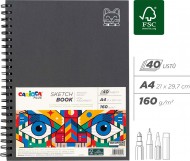 Skicovací blok  A4, 40 listů, 160g