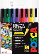 Sada popisova Posca, 8 ks,zklad.barvy PC-3M - zvtit obrzek