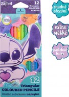 Pastelky trojhranné, Stitch Pastel, 12 barev