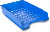 Kancelářský děrovaný odkladač A4 plast modrý