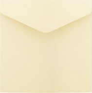 Obálka 120g 160x160 hladká, krémová, vlhčící