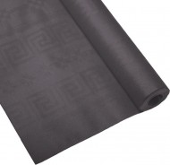 Ubrus papírový v roli Černý, 1,18x6 m