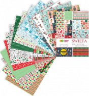 Papíry s potiskem A4 80g 30 motivů, CHRISTMAS