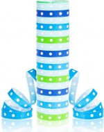 Serpentýna papírová proužek Modro-zelená