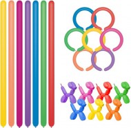 Modelovací balónky 100ks, mix barev