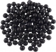 Polystyrenové kuličky GLITTER ČERNÉ, 1,8cm