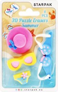 Pry mazac Starpak 3D Puzzle, Summer 4ks - zvtit obrzek