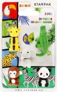 Pry mazac Starpak 3D Puzzle Safari 4ks - zvtit obrzek