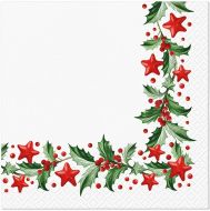 Ubrousky vánoční - Cesmína a hvězdy, TL234600