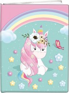 Pamtnk A5 13x18cm ist Rainbow Unicorn - zvtit obrzek