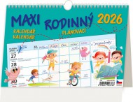 Maxi rodinný plánovací kalendář