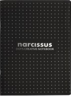 Narcis sešit DOTS A4 80g černý