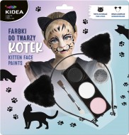 Barvy na obličej s čelenkou KOČKA