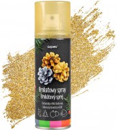 Barva ve spray 100 ml, zlatý brokát