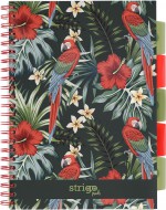 Blok A4 TROPIC Papuga, spirála s rozřaďovačem