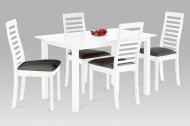 Jídelní set AUT-4000 1+4 bílá - zvětšit obrázek