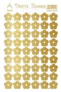 Samolepka Květinky zlaté 415-G