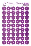 Samolepka Květinky fialové 415-V