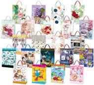 Taška dárková L MIX, 23x36x10 - zvětšit obrázek