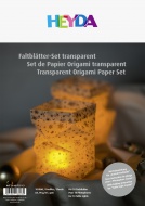 Transparentn papr origami A4 90g hvzdy stbrn - zvtit obrzek