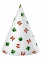 Čepička papírová 6ks Minecraft