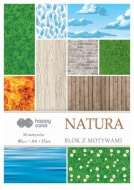 Papíry s motivem blok A4 g Příroda