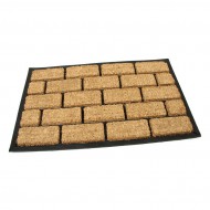 Kokosov istic venkovn vstupn roho FLOMA Rectangle - Bricks - dlka 45 cm, ka 75 c - zvtit obrzek