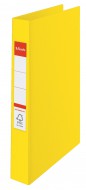 Pořadač se 4kr. mechanikou Esselte VIVIDA 3.5 cm žlutý - zvětšit obrázek