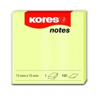 Samolepící bločky Kores 75x75 mm - zvětšit obrázek