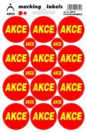 Slevové etikety ,,AKCE,,
