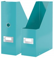 Stojan na časopisy Leitz Click-N-Store ledově modrá - zvětšit obrázek