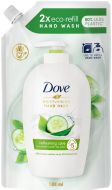 Tekuté mýdlo DOVE, náplň-ECO 500  ml, cucumber-green tea dezinfekční 500 ml