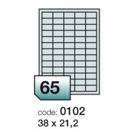 Bílé samolepicí EKO-etikety Rayfilm R0ECO.0102A