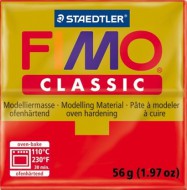 Modelovac hmota FIMO CLASSIC 56gr-erven 2 - zvtit obrzek