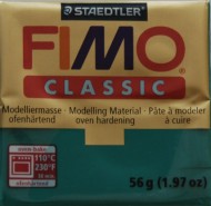 Modelovac hmota FIMO CLASSIC 56gr-modrozelen 38 - zvtit obrzek