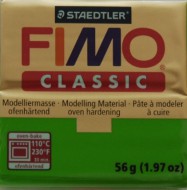 Modelovac hmota FIMO CLASSIC 56gr-zelen 5 - zvtit obrzek