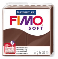 Modelovac hmota  STAEDTLER FIMO soft chocolate 57g  - zvtit obrzek