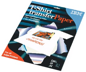 IBM T-Shirt transfer paper - zvtit obrzek