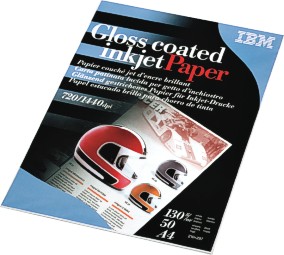 IBM Gloss coated inkjet paper - zvtit obrzek