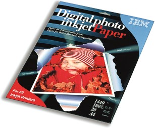 IBM Digital photo inkjet paper - zvtit obrzek